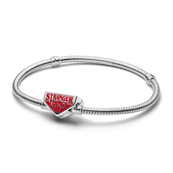 Oferta de Bracelete Prata Em Trama E Fecho Stranger Things por R$1639 em Pandora