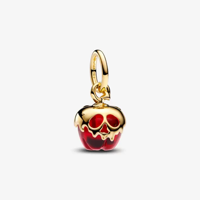 Oferta de Charm de Ouro Pendente Disney Maçã da Branca de Neve por R$559,5 em Pandora