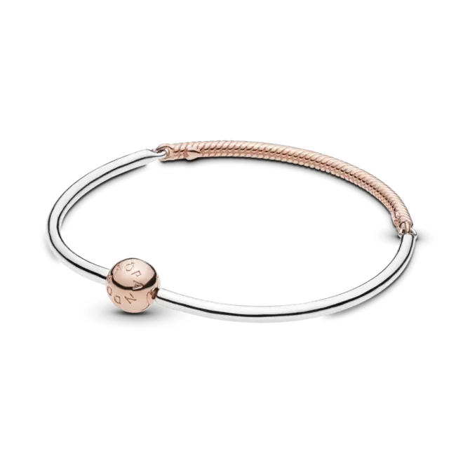 Oferta de Bracelete Pandora Triplo Rigido por R$452,7 em Pandora