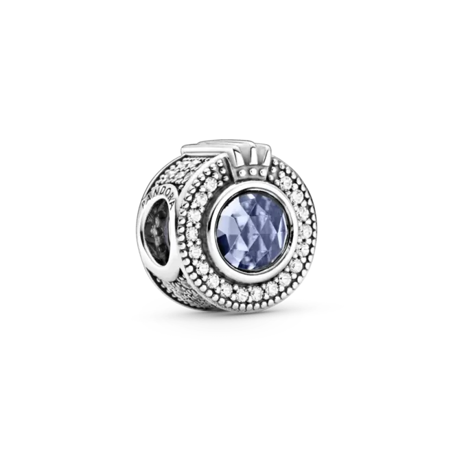 Oferta de Charm Em Coroa O Azul Brilhante Pandora Signature por R$404,7 em Pandora