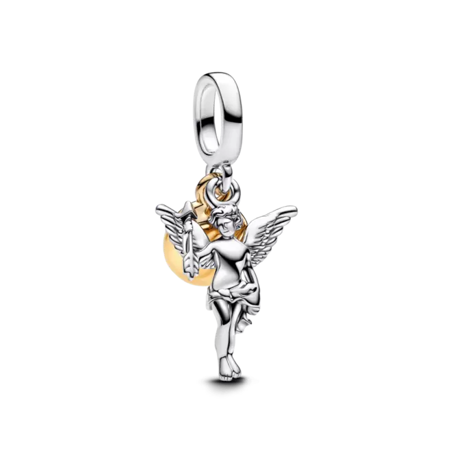 Oferta de Charm Pendente Anjo Cupido Gravavel por R$1059 em Pandora