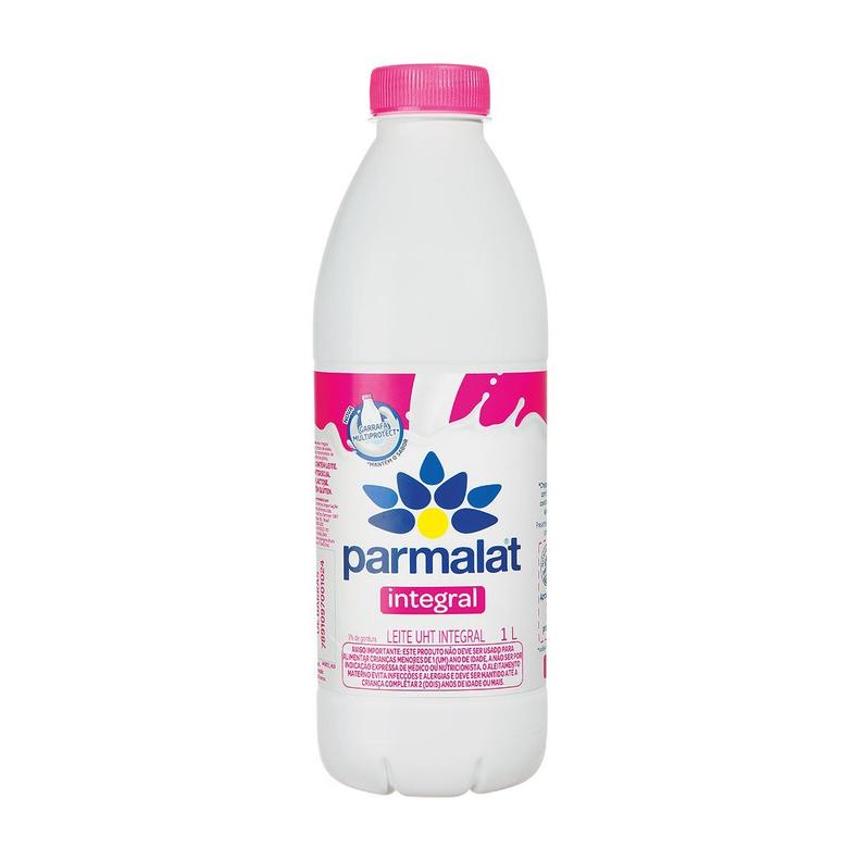Oferta de Leite UHT Integral Parmalat Garrafa 1 Litro por R$5,29 em Pão de Açúcar