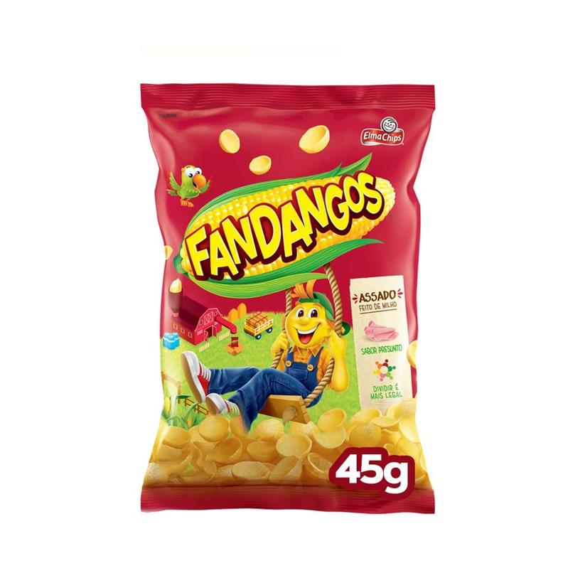 Oferta de Salgadinho De Milho Presunto Elma Chips Fandangos Pacote 45G por R$4,85 em Pão de Açúcar
