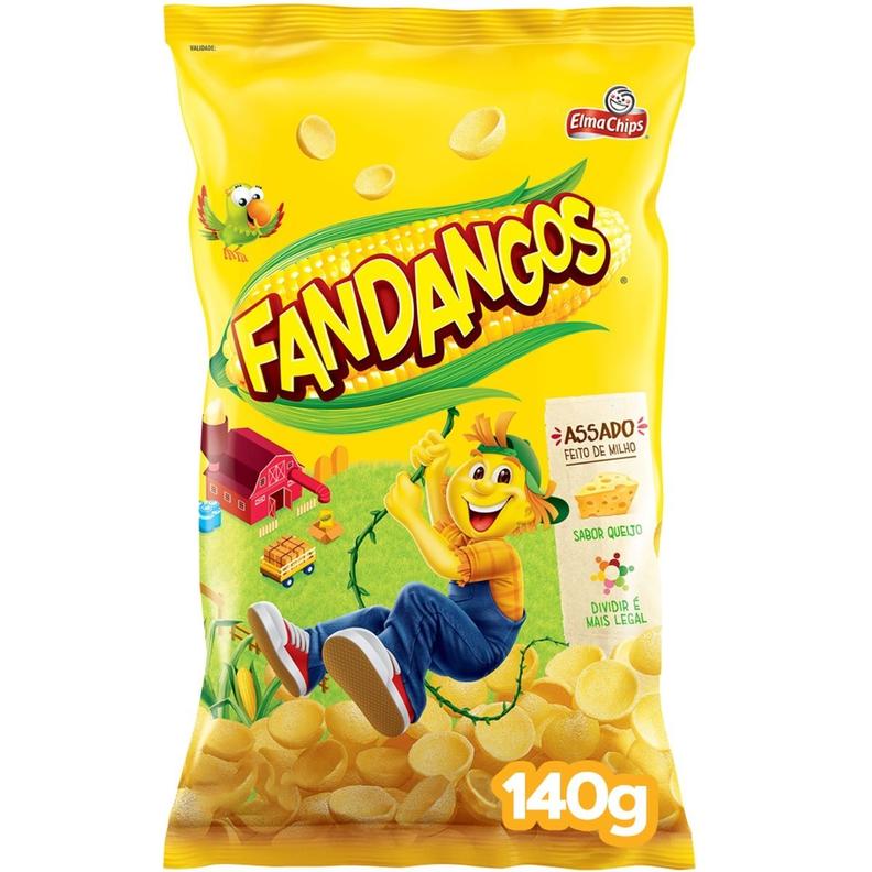Oferta de Salgadinho De Milho Queijo Elma Chips Fandangos Pacote 140G por R$12,29 em Pão de Açúcar