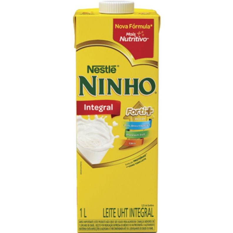 Oferta de Leite NINHO Integral 1L por R$6,39 em Pão de Açúcar