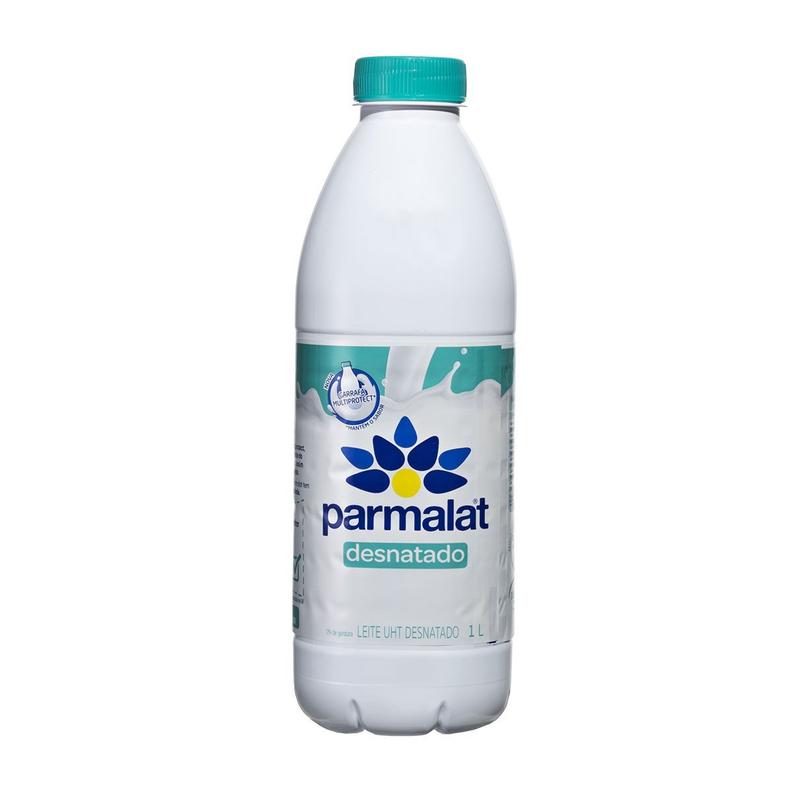 Oferta de Leite UHT Desnatado Parmalat Garrafa 1 Litro por R$5,29 em Pão de Açúcar