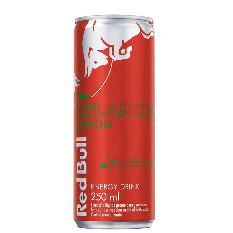 Oferta de Energético Red Bull Energy Drink Melancia Edition 250 ml por R$9,49 em Pão de Açúcar