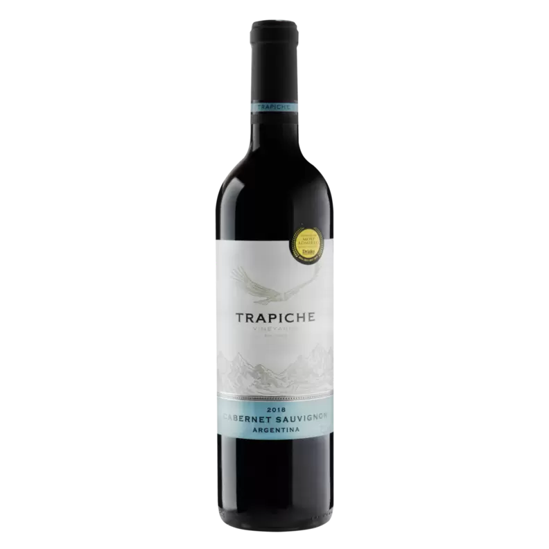 Oferta de Vinho Argentino Tinto Trapiche Vineyards Cabernet Sauvignon Garrafa 750ml por R$43,19 em Pão de Açúcar