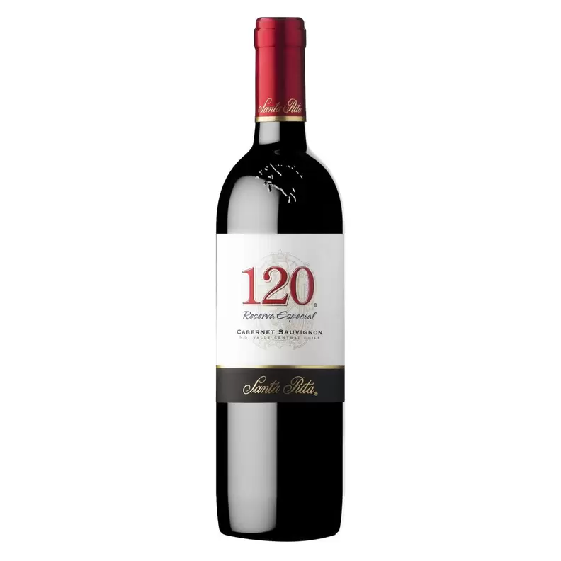 Oferta de Vinho Chileno Tinto 120 RESERVA ESPECIAL Cabernet Sauvignon Garrafa 750ml por R$35,99 em Pão de Açúcar