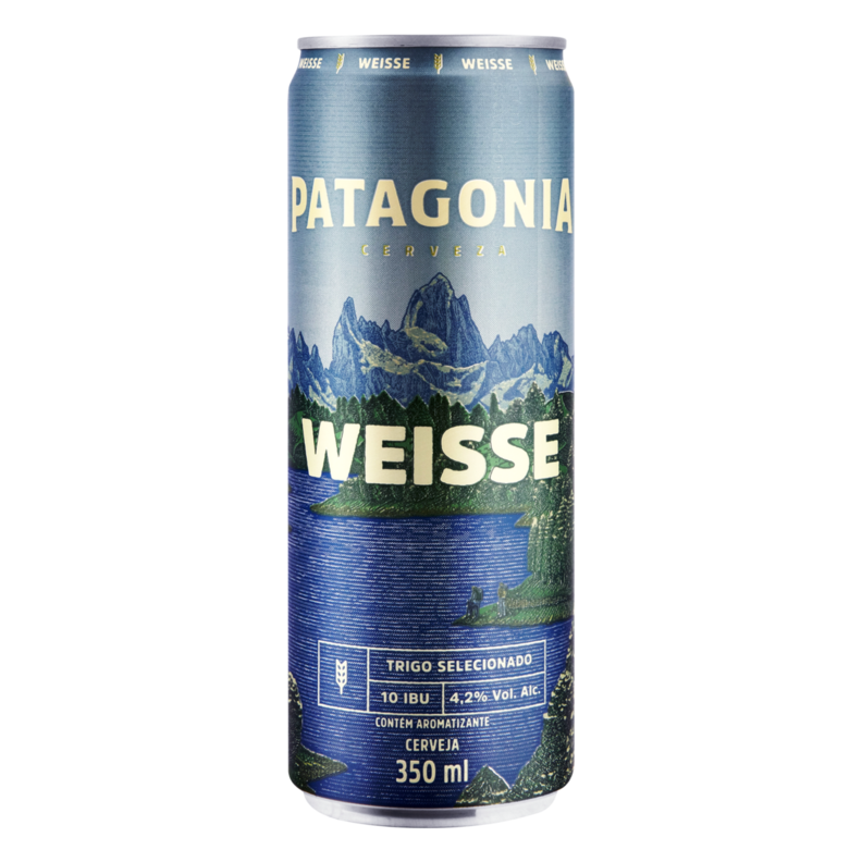 Oferta de Cerveja Weisse Patagonia Lata 350ml por R$5,99 em Pão de Açúcar