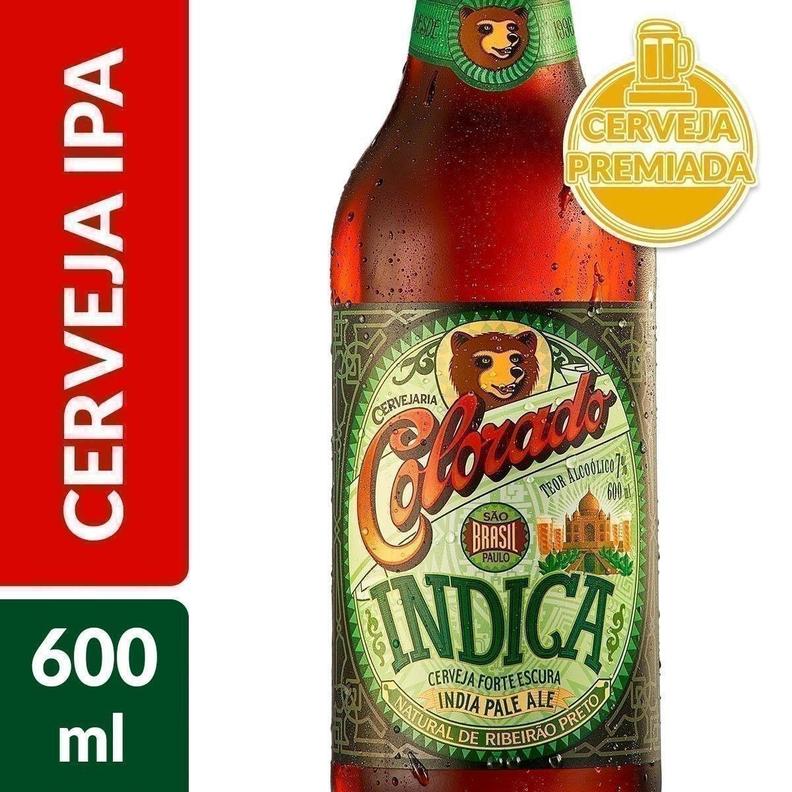 Oferta de Cerveja COLORADO Indica Garrafa 600ML por R$13,99 em Pão de Açúcar