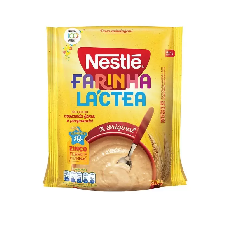 Oferta de Farinha Láctea NESTLÉ Tradicional 210g por R$10,79 em Pão de Açúcar