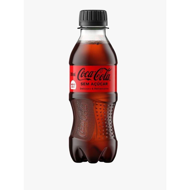 Oferta de Refrigerante Coca-Cola Sem Açúcar PET 200ML por R$1,09 em Pão de Açúcar