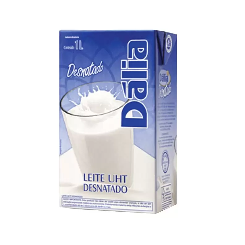 Oferta de Leite Longa Vida Desnatado DÁLIA 1 Litro por R$4,69 em Pão de Açúcar