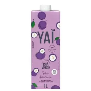 Oferta de YAÍ CHA VERDE JABUTICABA 12X1X1L por R$7,39 em Pão de Açúcar