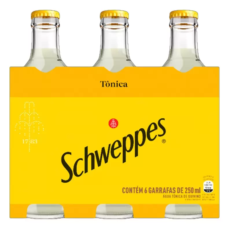 Oferta de Água Tônica Schweppes Garrafa 250ml por R$2,99 em Pão de Açúcar