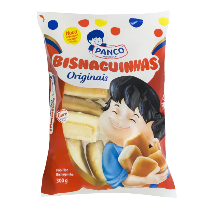 Oferta de Bisnaguinha Original PANCO Pacote 300g por R$9,89 em Pão de Açúcar