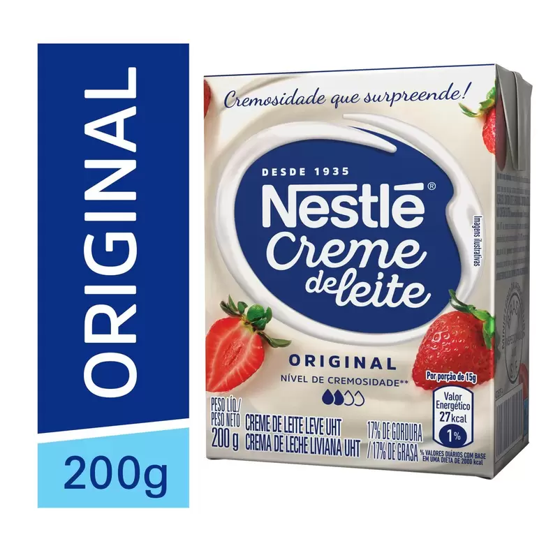 Oferta de Creme de Leite Nestlé 200g por R$5,69 em Pão de Açúcar