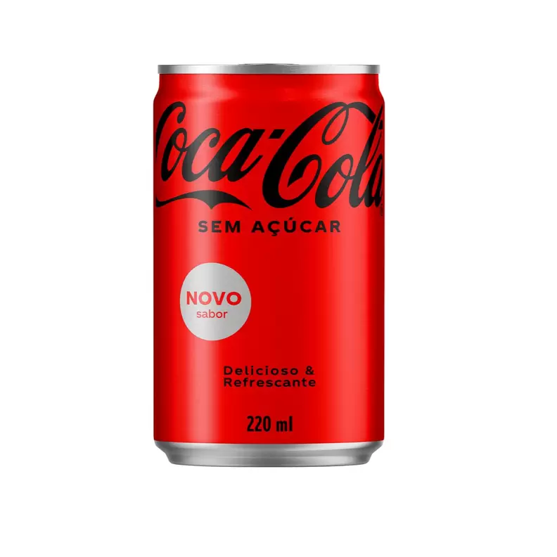 Oferta de Refrigerante sem Açúcar Coca-Cola Lata 220ml por R$1,99 em Pão de Açúcar