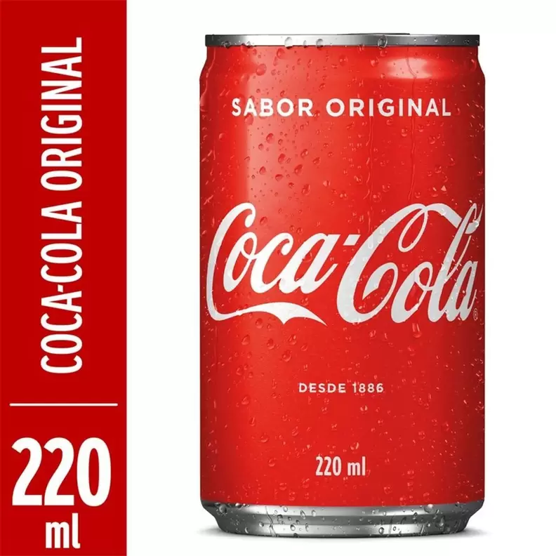 Oferta de Refrigerante Coca-Cola Lata 220ml por R$1,99 em Pão de Açúcar