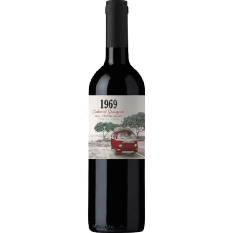 Oferta de Vinho Chileno Tinto 1969 Cabernet Sauvignon Garrafa 750ml por R$21,99 em Pão de Açúcar