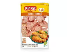 Oferta de COXA DE FRANGO PIF PAF 1KG por R$9,99 em Paxá Supermercados