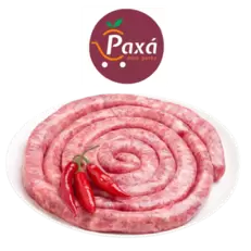 Oferta de LINGUICA SUINA PAXA APIMENTADA 1KG por R$15,99 em Paxá Supermercados