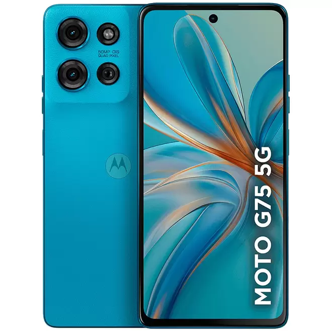 Oferta de Smartphone Motorola G75 5G 256GB Azul Tela 6.8" Câmera 50MP 16GB RAM Boost por R$1899 em Lojas Bemol