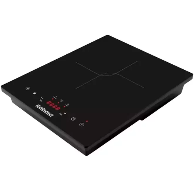 Oferta de Cooktop De Indução 1 Boca Itatiaia Essencial 127V Preto (MP) por R$348,9 em Lojas Bemol