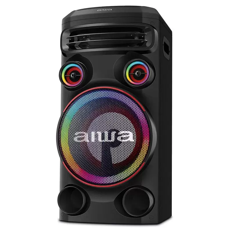 Oferta de Caixa De Som Torre Bluetooth Aiwa Rgb Bivolt 1600W T1W-02 (MP) por R$1757 em Lojas Bemol