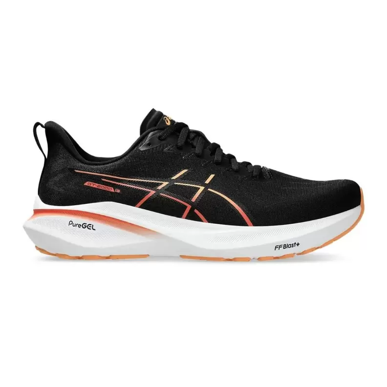 Oferta de Tênis De Corrida Masculino N°44 Asics Gt-2000 13 Preto Laranja (MP) por R$1059,9 em Lojas Bemol