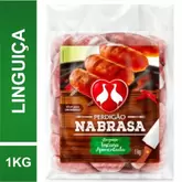 Oferta de Linguica Toscana Perdigao Nabrasa Apimentada 1kg por R$45,99 em Perini