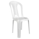 Oferta de Cadeira PVC Mor Bistro - Branca por R$60 em Lojas Becker