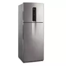 Oferta de Geladeira Electrolux 480L Frost Free Inverter Duplex IT70S com AutoSense SmartBivolt - Inox por R$4599 em Lojas Becker