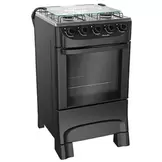 Oferta de Fogão Mueller MFI4BA Acendimento Manual 4 Bocas Mesa Inox Forno 48,1L por R$729 em Liliani