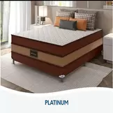 Oferta de Unibox Eurosono Platinum Eurotop 138X188 por R$869 em Liliani