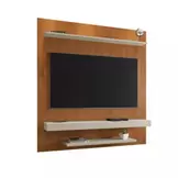 Oferta de Painel para TV Até 60 Polegadas Leme 2 Prateleiras Naturalle/Off White - Móveis Bechara por R$699 em Liliani