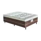 Oferta de Cama Box Ortofirme Sono Firme 138x50 Marron/Cinza por R$699 em Liliani