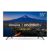 Oferta de Smart TV 55" 4K Ultra HD D-LED Aiwa IPS Android por R$2699 em Liliani