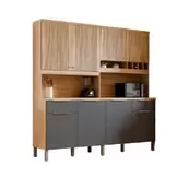 Oferta de Kit Cozinha Rio Doce Concordia 8 Portas 2 Gavetas por R$1679 em Liliani