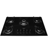 Oferta de Cooktop Dako Supreme a Gás 5 Bocas Acendimento Automático e Tripla Chama por R$799 em Liliani