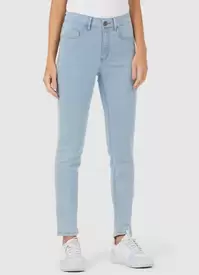 Oferta de Malwee - Calça Skinny Jeans Cintura Média Feminina Azul por R$71,55 em Posthaus