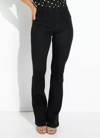 Oferta de Sawary Jeans - Calça Preta em Sarja por R$139,99 em Posthaus