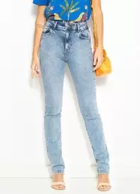 Oferta de Colcci - Calça Jeans Karen Slim Azul por R$294,43 em Posthaus