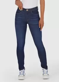 Oferta de Malwee - Calça Jeans Feminina Azul Escuro por R$129,35 em Posthaus