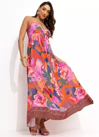 Oferta de Farm - Vestido Cropped Floresta Florida por R$498 em Posthaus