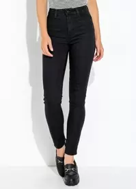 Oferta de Sawary Jeans - Calça Jeans Preto Super Lipo Legging por R$83,99 em Posthaus