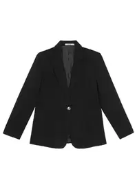 Oferta de Malwee - Blazer Preto Alfaiataria em Viscose Sarjada por R$179,4 em Posthaus