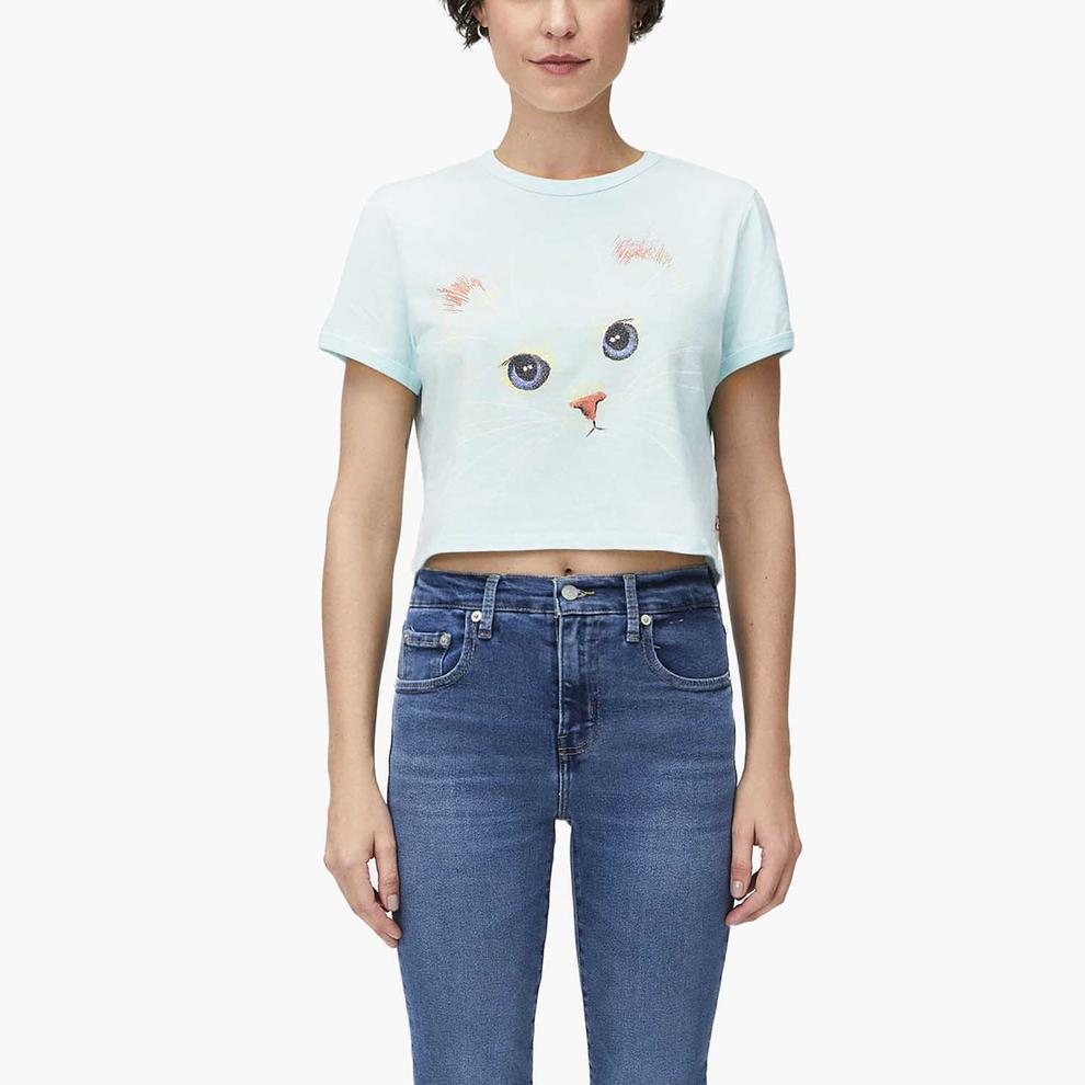 Oferta de Camiseta Levi's®  Graphic Homeroom Tee - Azul por R$75,96 em Levi's