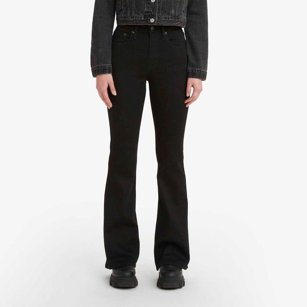 Oferta de Calça Jeans Levi's® 726 High-Rise Flare  Preta por R$469,9 em Levi's